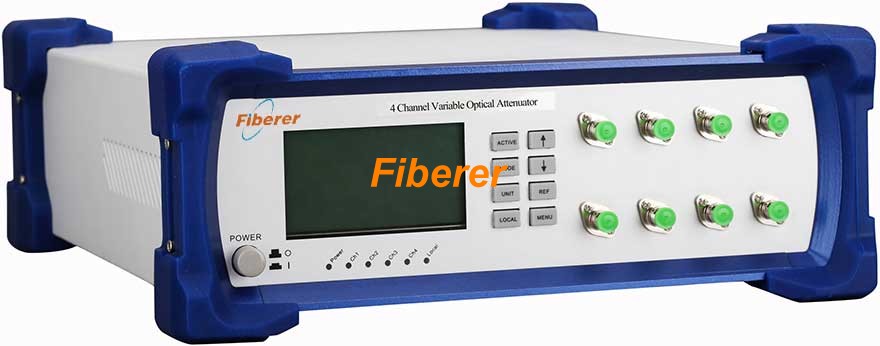 4 Channels Desk-top Variable Optical Attenuator (VOA) 